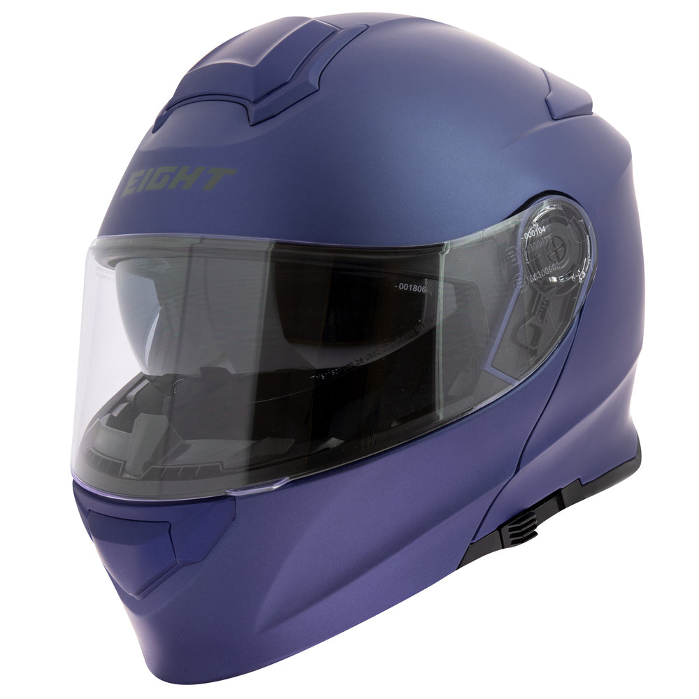 Casque Modulable DUAL FACE S550 Double Ecran + Pinlock BLEU