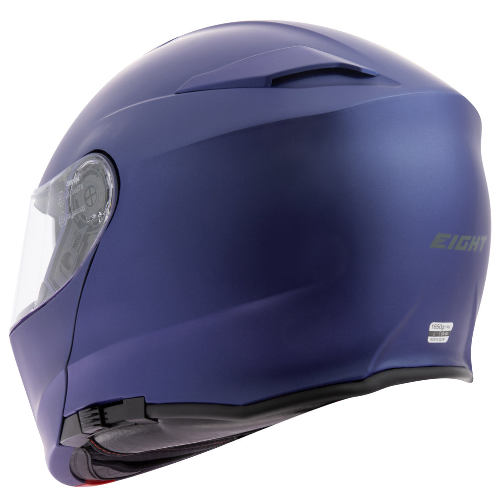 Casque Modulable DUAL FACE S550 Double Ecran + Pinlock BLEU