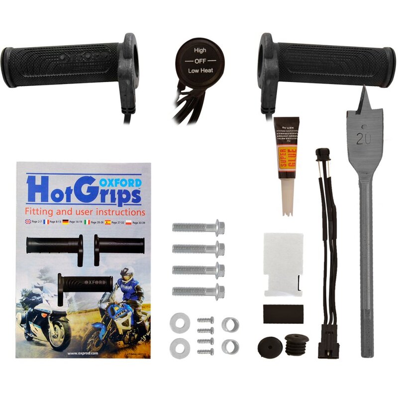 Poignées chauffantes OXFORD Hot Grips Essential Scooter